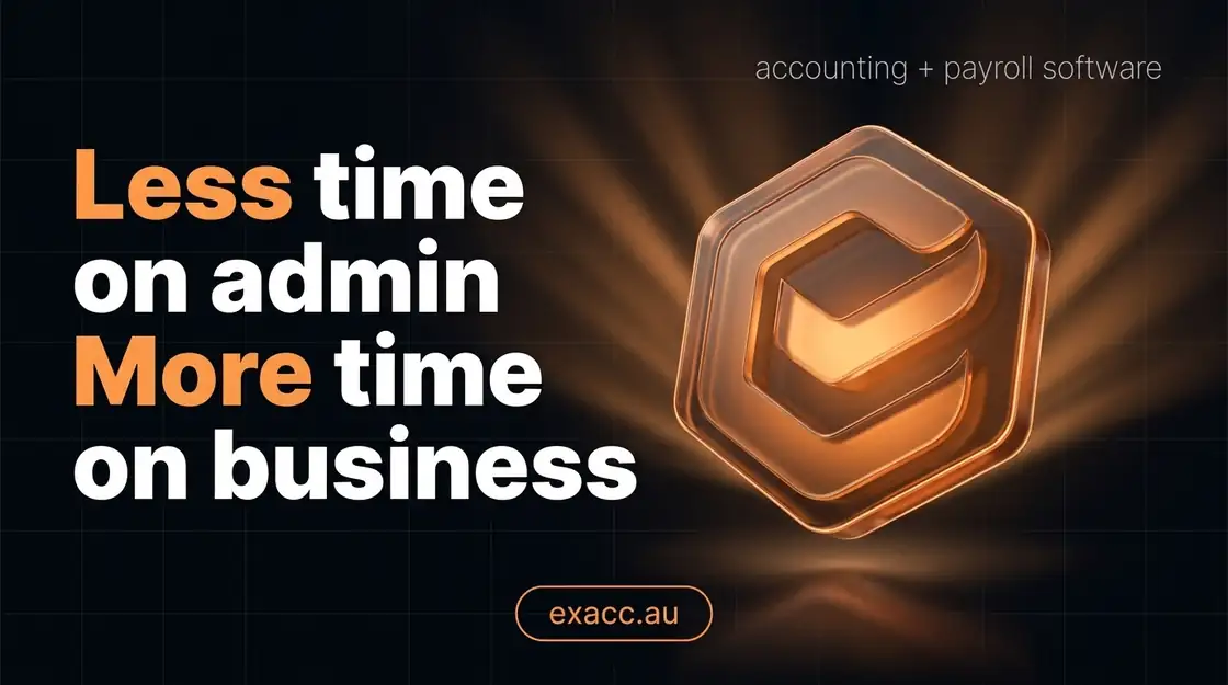 exacc — szeroki baner Less time on admin