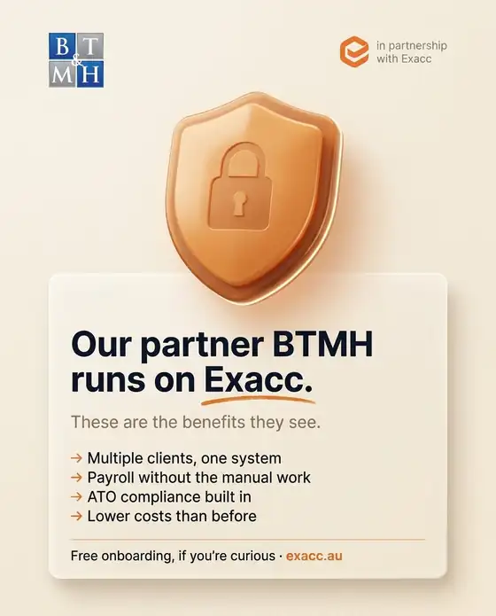 exacc — szklana tarcza, partnerstwo z BTMH