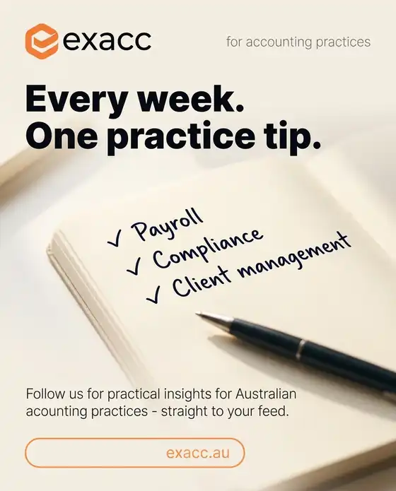exacc — notatnik z listą Payroll, Compliance
